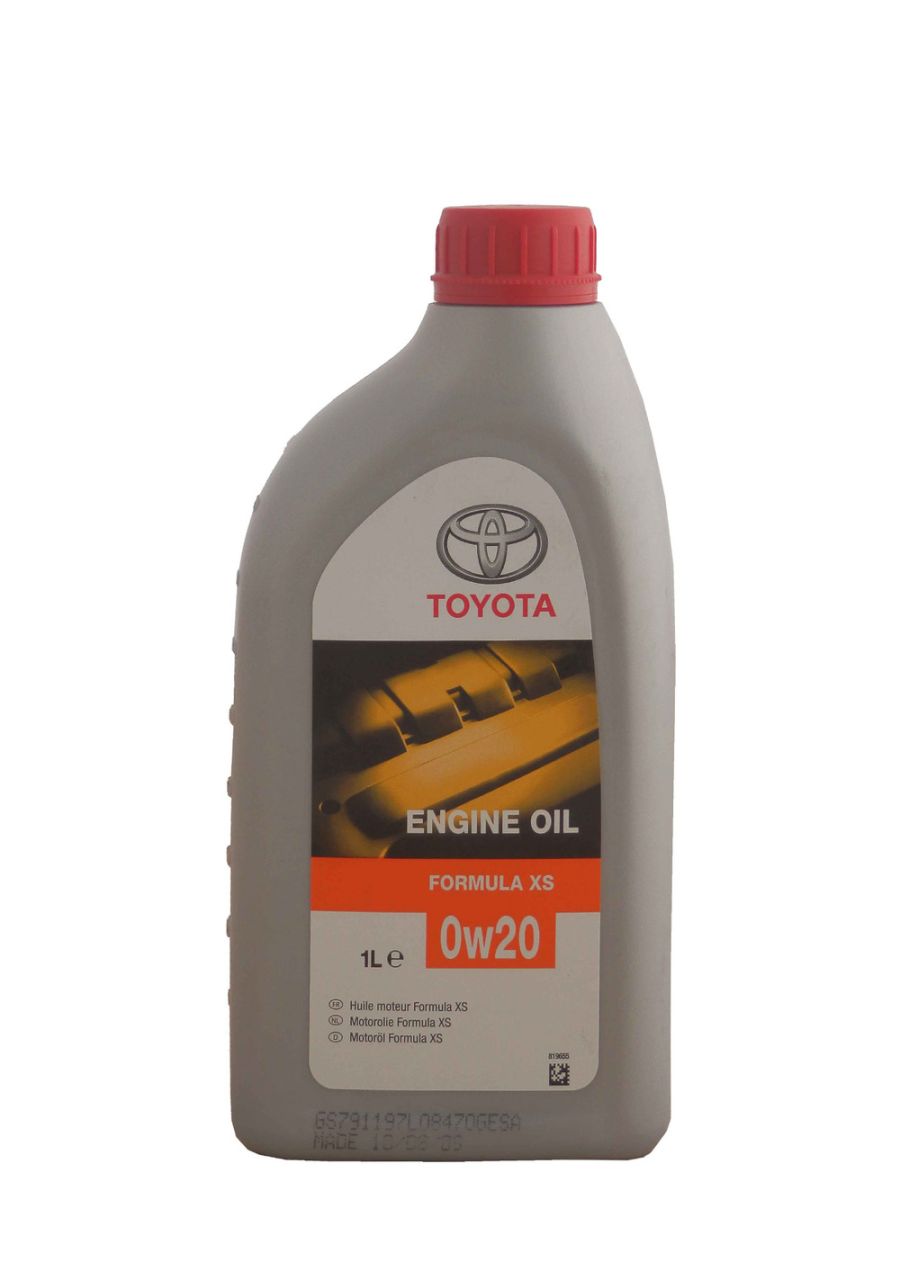 Масло моторное TOYOTA Engine oil Formula XS SAE 0W-20 TOYOTA 0888082652